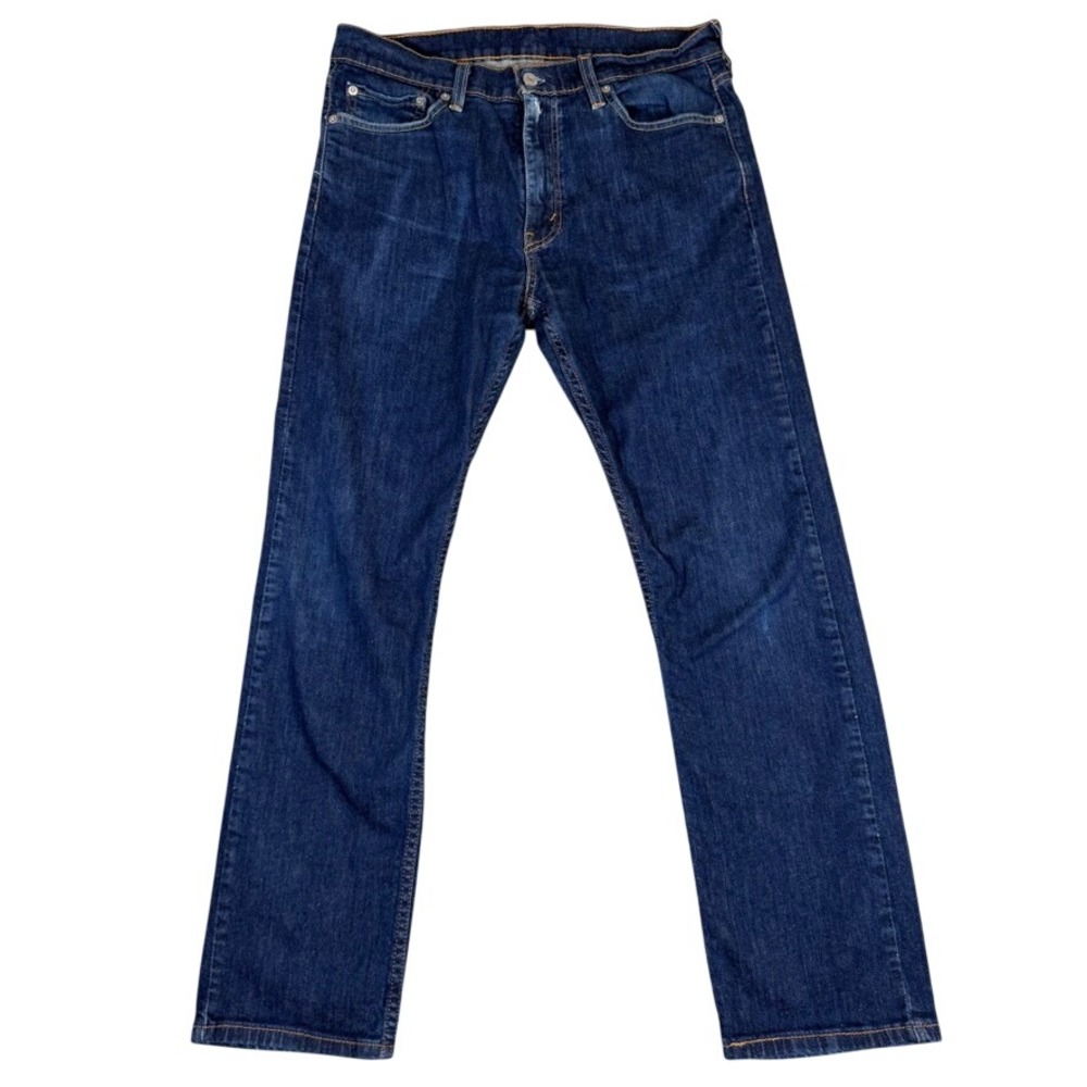 Levi Strauss 511 Slim Fit Jeans Dark Wash Indigo Denim 31x27.5